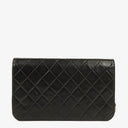 Chanel Classic Full Flap Bag Black Quilted Lambskin 24K Gold-Plated Hardware