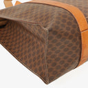 Celine Macadam Triomphe Brown Shoulder Bag