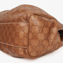 Gucci Guccissima Bronze Leather Sukey Hobo Bag