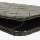 Chanel Classic Full Flap Bag Black Quilted Lambskin 24K Gold-Plated Hardware