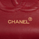 Chanel Medium Classic Vintage Double Flap Bag Quilted Jersey 24K Gold-Plated Hardware