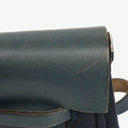 Hermes Herbag PM Vache Hunter Canvas 2 Way Backpack With Palladium Hardware