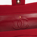 Chanel Medium Classic Vintage Double Flap Bag Quilted Jersey 24K Gold-Plated Hardware
