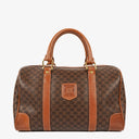 Celine Vintage Boston Brown Bag