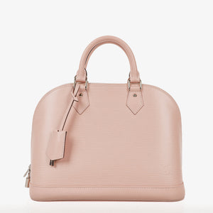 Louis Vuitton Alma In Rose Ballerine EPI Leather Handbag