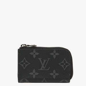 Louis Vuitton Monogram Eclipse Canvas Coin Purse