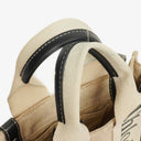 Chloe Small Woody linen Tote Bag