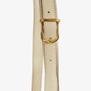 Celine White Leather Drawstring Bucket Bag