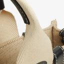 Chloe Small Woody linen Tote Bag