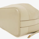 Celine White Leather Drawstring Bucket Bag