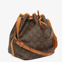 Louis Vuitton Petit Noe Monogram Canvas Shoulder Bag