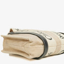 Chloe Small Woody linen Tote Bag