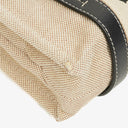 Chloe Small Woody linen Tote Bag