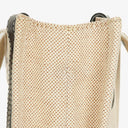 Chloe Small Woody linen Tote Bag