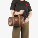 Celine Vintage Boston Brown Bag