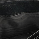 Prada Black Tessuto City Leather Wallet