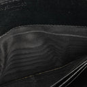 Prada Black Tessuto City Leather Wallet