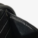 Prada Black Tessuto City Leather Wallet