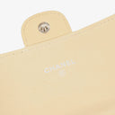 Chanel Classic Beige Leather Flap Wallet&nbsp;