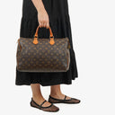 Louis Vuitton Speedy 35 Monogram Canvas Handbag