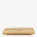 Chanel Classic Beige Leather Flap Wallet&nbsp;