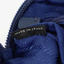 Prada Blue Small Nylon Pouch