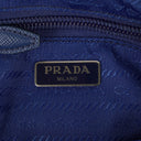 Prada Blue Small Nylon Pouch