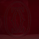 Cartier Marcello de Cartier Patent Leather Handle Bag