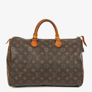 Louis Vuitton Speedy 35 Monogram Canvas Handbag