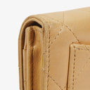 Chanel Classic Beige Leather Flap Wallet&nbsp;