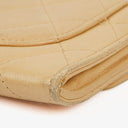 Chanel Classic Beige Leather Flap Wallet&nbsp;