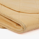 Chanel Classic Beige Leather Flap Wallet&nbsp;