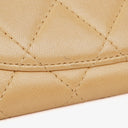 Chanel Classic Beige Leather Flap Wallet&nbsp;