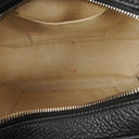 Gucci Pebbled Leather Black Soho Disco Studded Shoulder Bag