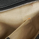 Gucci Pebbled Leather Black Soho Disco Studded Shoulder Bag