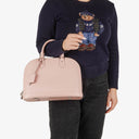 Louis Vuitton Alma In Rose Ballerine EPI Leather Handbag