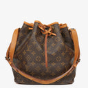 Louis Vuitton Petit Noe Monogram Canvas Shoulder Bag