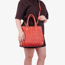 Miu Miu Matelasse Leather Tote Bag