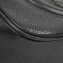 Gucci Pebbled Leather Black Soho Disco Studded Shoulder Bag