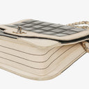 Chanel Multicolour Chocolate Bar Leather And Patent Leather Single Flap Bag