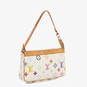 Louis Vuitton Takashi Murakami Pochette Accessoire Multicolor Clutch Handbag