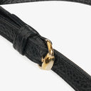 Gucci Pebbled Leather Black Soho Disco Studded Shoulder Bag