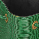 Louis Vuitton Petit Noe Green EPI Leather Shoulder Bag