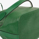 Louis Vuitton Petit Noe Green EPI Leather Shoulder Bag