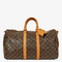 Louis Vuitton Keepall 45 Bandoulière Monogram Canvas Travel Bag