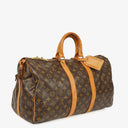 Louis Vuitton Keepall 45 Bandoulière Monogram Canvas Travel Bag