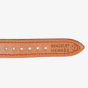 Hermes Kelly Rouge Courchevel Leather Gold Plated Watch