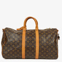 Louis Vuitton Keepall 45 Bandoulière Monogram Canvas Travel Bag