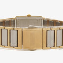 Rado Diastar Rectangular Two-Tone Stainless Steel Quartz Ladies Watch