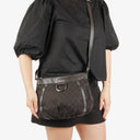 Gucci Brown Monogram Canvas Abbey D-Ring Crossbody Bag